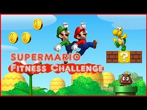 SUPER MARIO exercise for kids MARIO workout for kids MARIO Fitness for kids Super Mario exercise