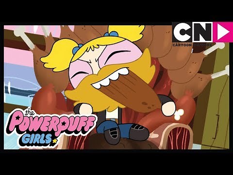 Powerpuff Girls | Manly Bubbles | Bubbles Grows A Beard | Cartoon Network