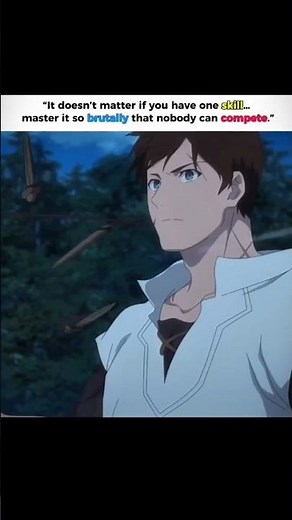 He mastered ONE move so hard… the whole world became useless 💀 #Anime #IParryEverything
