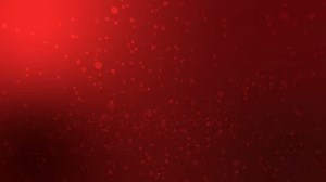red abstract particle animation background. Abstract moving particles background.