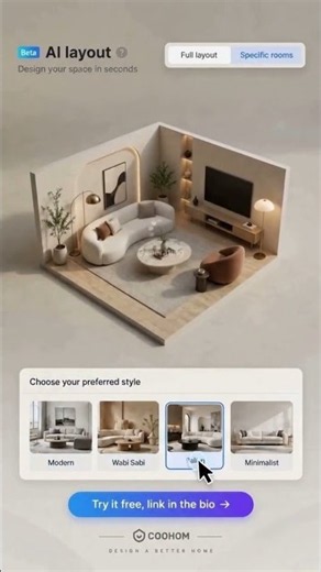 Still Laying Out Every Room Manually? 👀Let AI do the heavy lifting.