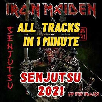 Senjutsu ALL TRACKS IN 1 MINUTE Iron Maiden #ironmaiden #senjutsu #discography #heavymetal