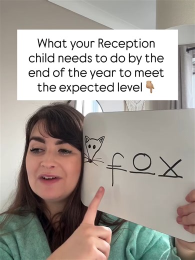End of year expectations for Reception: 🍎To recognise the majority of their single letter sounds 🍎To blend (for reading) 🍎To apply their sounds into their writing (segmenting) 🍎To read and write a simple sentence e.g. ‘The cat sat on the mat.’ 🍎To form letters that can be visibly read by others 🍎To recognise some sight words e.g. I, the, to, he, my If your child at this time of year is already doing this independently they’re doing great. If your child is still struggling to blend, I would