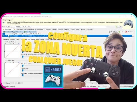 Configure your controller's DEAD ZONE as you like for ANY PC GAME || x360ce