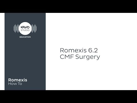 Romexis How To: Romexis 6.2 CMF Surgery