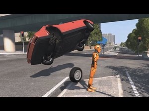 Crash Test Dummy Close Calls 6 | BeamNG.drive