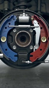 Drum Brake System Parts & Mechanism Explained in 3D Animation | Mechanical Engineering