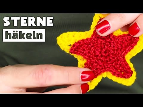 10-minute project | Crochet star 5 points pattern