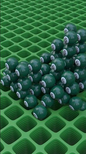 Into The Grid Snooker Ball Drop 6 #snooker #ball #animation