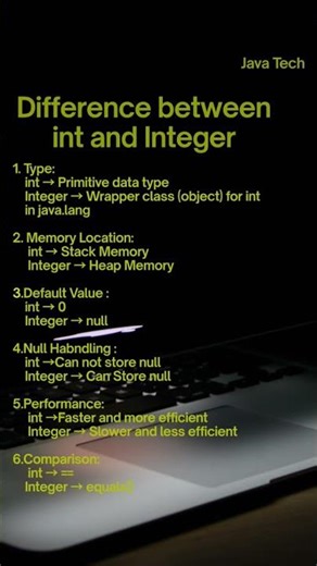 int vs Integer in Java 🔥 | Differences You MUST Know (Interview Question)