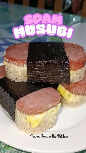 13K views · 22 reactions | Easy Spam Musubi Recipe for Beginners Description: How to Make Spam Musubi: This step-by-step tutorial will teach you how to create the perfect spam musubi with all the right ingredients and techniques. #SPAMBrandPH #SPAM #Foodietokph #Foodieeats #fyp #SpamMusubi #SpamRecipes #PambaonRecipes | TechieMom Inthe Kitchen | Facebook