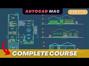 Drawing Plan Interior Layout - Autocad 2023 Mac - From Zero To Hero - Part 08