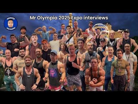 Interviewing bodybuilders and fitness experts | Mr Olympia 2025