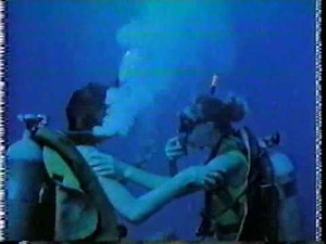 Charlie's Angels scuba diving