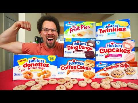 Eating 12,264 Calories of Hostess Snacks