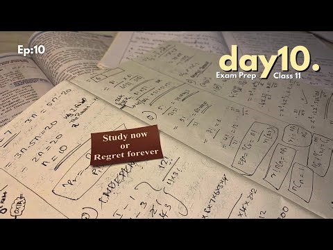 How I Prepare for my Model Exams⏰Language Exam🥲Class 11th💔Study Vlog📚Ep-10 of Comeback Series