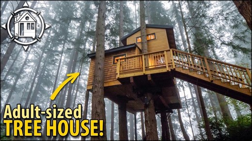 58K views · 1.4K reactions | The Enchanted Treehouse by the Sea | Tiny House Giant Journey | Facebook