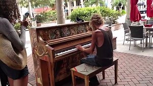 The piano, a homeless man and the son he lost
