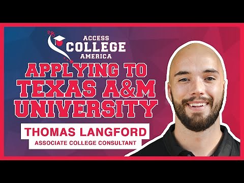 ACA VLOG: A Complete Guide on How to Apply to Texas A&M University