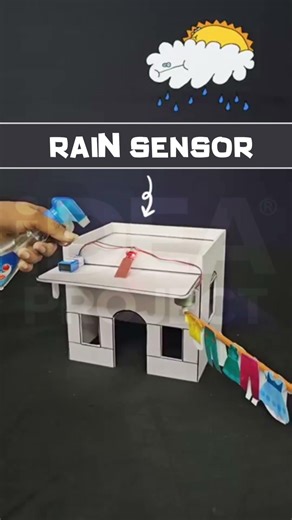 🔥🌧️ عمرك خرجت وسيبت الغسيل… وفجأة المطر قرر يعمل شو؟ 😭 #برمجة #arduino #arduinoproject #robot