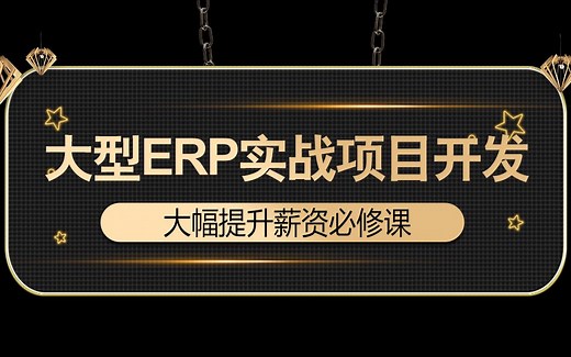 大型ERP实战项目开发