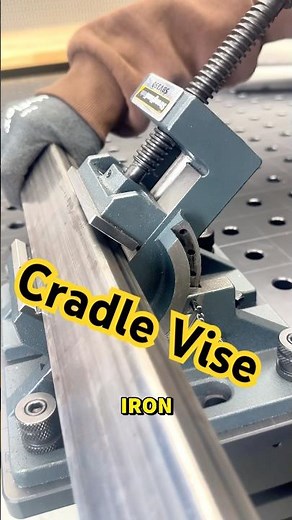 The Easy Way to Drill at an Angle | #vise #tools #fabrication