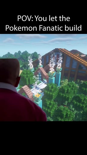 Minecraft / Fan-made Pokemon Gym / YouTube.com/@azmacode8737/video #minecraft #minecraftbuilding #meme #inspiration #pokemon #pokemonday #pixelmon #mareux