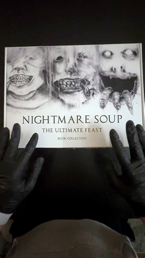 Over 1000 pages of illustrated stories to devour, and every order comes with a free audiobook. | Nightmare Soup