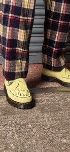 12K views · 351 reactions | Creepers have been part of the Dr. Martens line-up for decades. Always anchored by our renowned Dr. Martens sole and individual DM’s spirit. Our new collection showcases the flair and versatility of our creepers in all their forms. Era-defying edge. Ready for a new generation. The Ramsey Monk Kiltie Creepers are available now: https://bit.ly/3weDnRd | Dr. Martens | Facebook