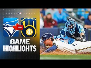 Blue Jays vs. Brewers Game Highlights (4/16/26) | MLB Highlights