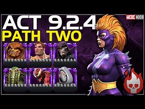 BRUTE FORCE Path in MCOC Act 9.2.4: How to Defeat the TITANIA Boss!