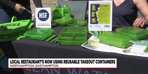 Reusable container initiative begins in Northampton to reduce pollution