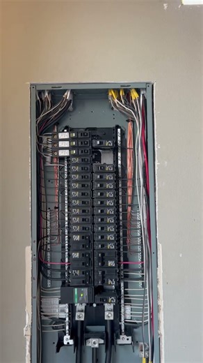 200A meter base and panel change #electrical #residentialelectrician #electrician #electricalinstall