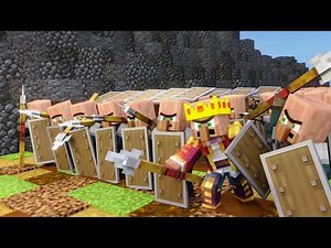 Villager VS Pillager: A History FULL ANIMATION 3 (Minecraft Animation)