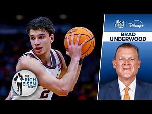 Peja Stojakovic Did WHAT on His Son Andrej's Recruiting Visit to Illinois?!?! | Rich Eisen Show