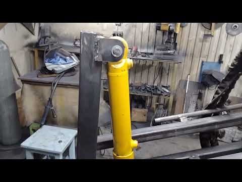 Construction of a mini loader.