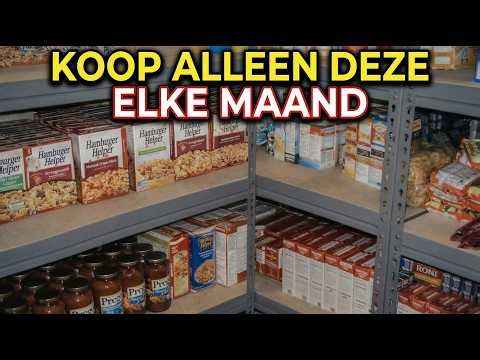 Koop Alleen Deze 20 Goedkope Boodschappen Elke Maand! (STOP Met Geld Verspillen Aan De Rest)