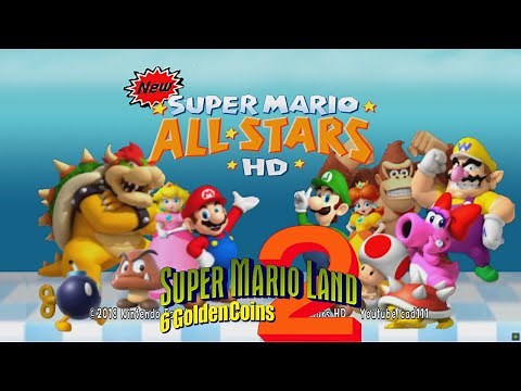 Super Mario Land 2 New Super Mario ALL Stars HD