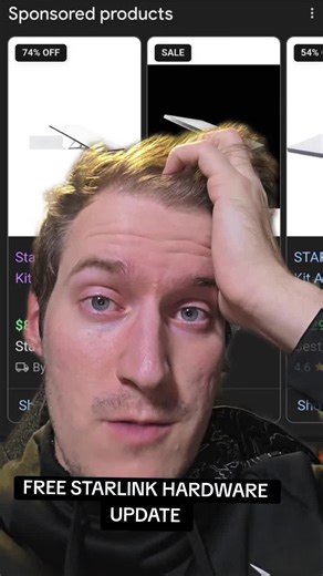 Starlink hardware update #starlink