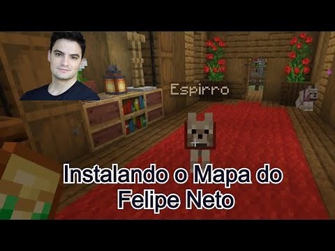 Como Instalar o Mapa do Mundo do Felipe Neto no Minecraft