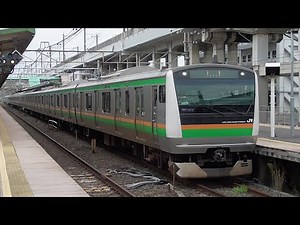 JR宇都宮線「東北本線」 小金井・野木・小山 E231系1000番台、E233系3000番台、E131系600番台「レア車両あり」