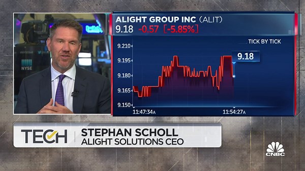 Alight Solutions CEO Stephan Scholl on growth outlook post-SPAC merger