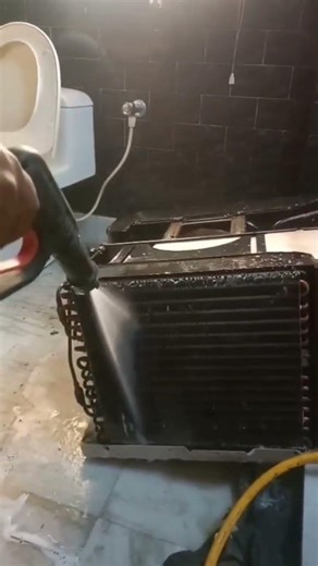 WINDOW AC POWER JET SERVICE BY M M ENTERPRISE KOLKATA #acrepair #acservic #vairalreels #vairalvideo