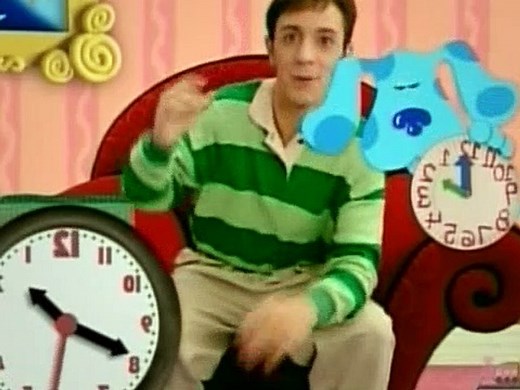 Blue's Clues S02E12 - Blue's Surprise at Two O'Clock!