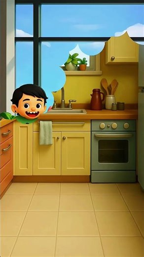 Little Brother’s Eating Disaster! 😂🍽 | USA Cartoon Short #cartoon #usa