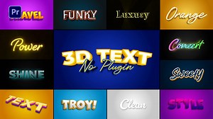 3D Text Effects