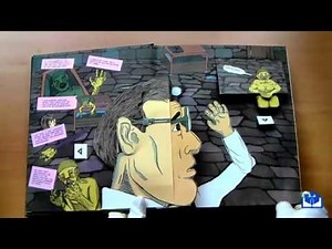 Stunning Gothic Horror Classic Frankenstein in Pop-Up Graphic Novel