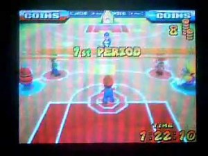 Mario Slam Basketball - Mario Stadium