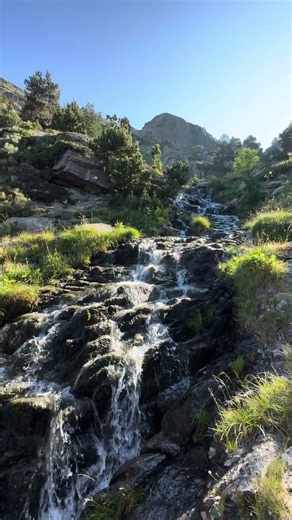 Hidden Waterfall in Vall d’Incles 💦 | Juclar Waterfall, Andorra 🇦🇩