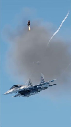 Ejecting From a Fighter Jet Mid-Air